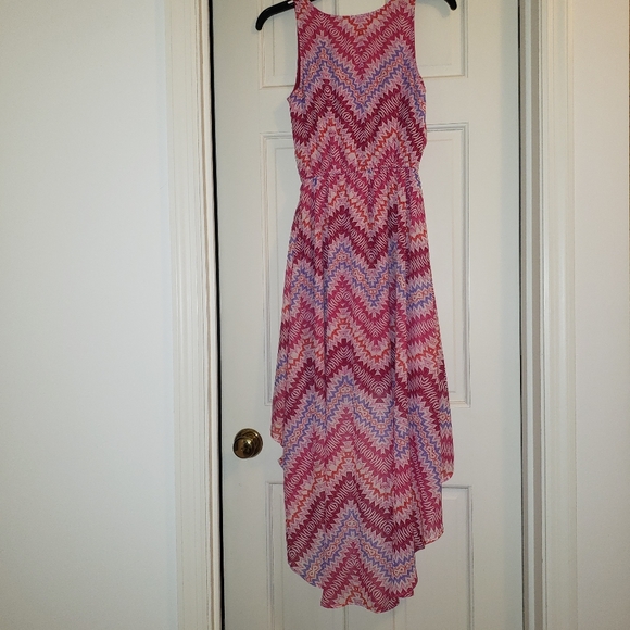 Liberty&Love high/low pink and purple dress, S - Picture 6 of 8